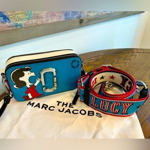 Peanuts x The Marc Jacobs Collaboration Lucy Snapshot Crossbody Handbag